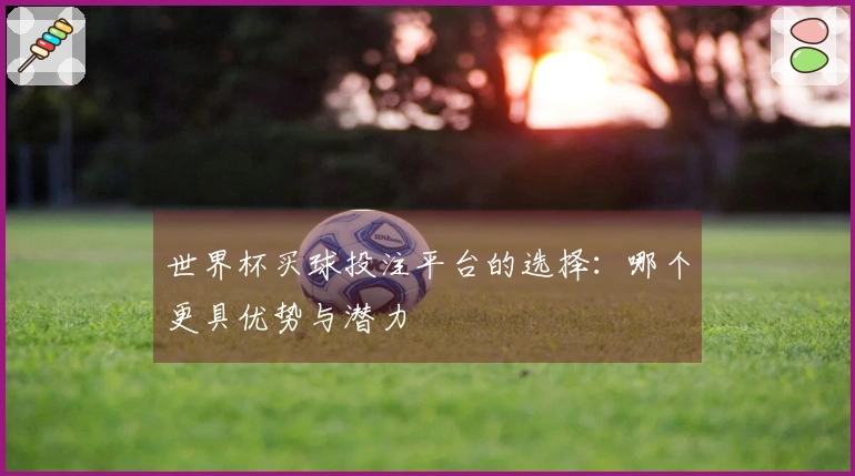 世界杯买球投注平台的选择：哪个更具优势与潜力